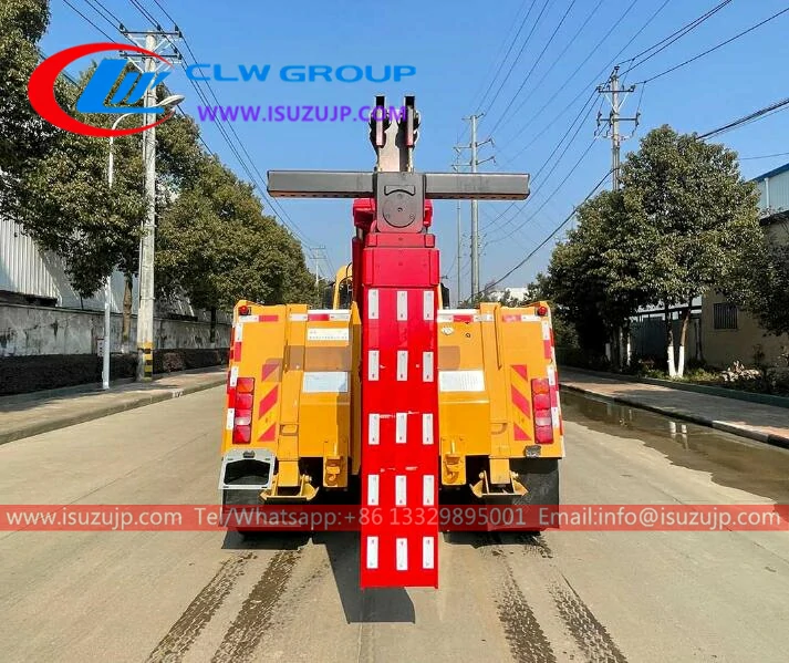 HOWO 18T heavy truck wrecker Uzbekistan