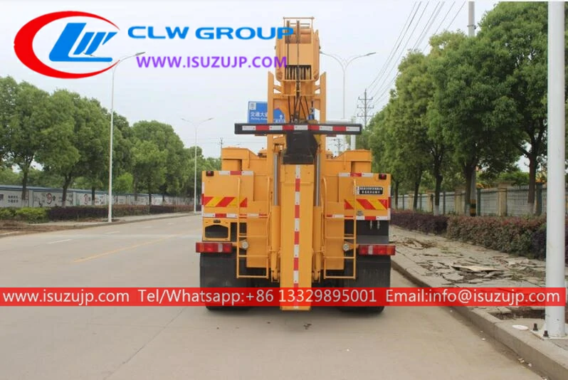 HOWO 40T heavy towing rotator Liberia