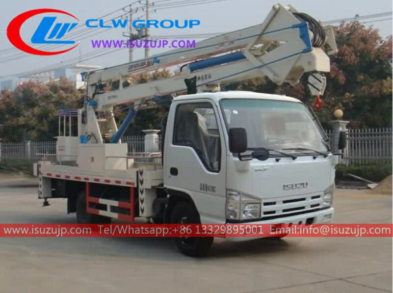Isuzu 12m lift boom truck Nigeria