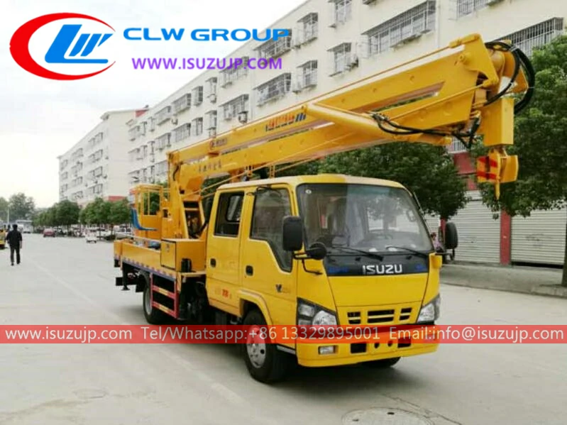 Isuzu 18m boom truck bucket Bahrain