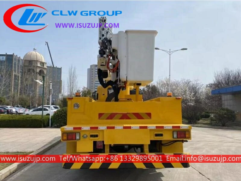 Isuzu 20m boom lift truck for sale Mongolia