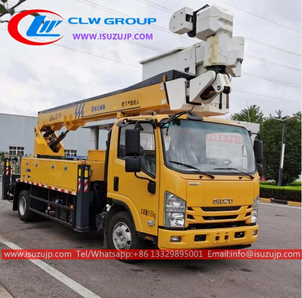 Isuzu 20meters boom lift truck for sale Sri Lanka