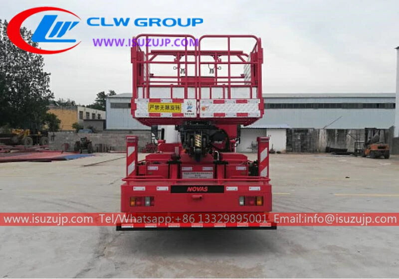 Isuzu 30m telescopic articulated bucket trucks Qatar