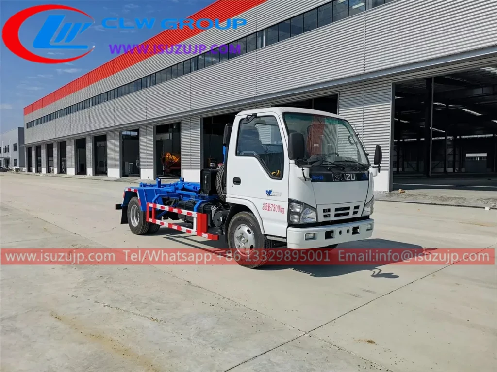 Isuzu 5 ton Detachable Container Garbage Truck