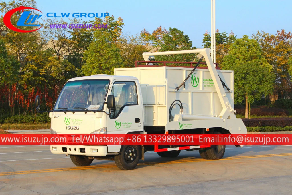 Isuzu ELF mini skip loader exported to Thailand