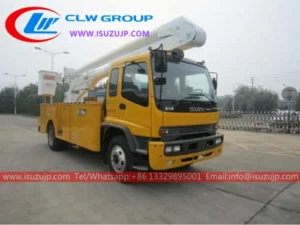 Isuzu FTR telescopic articulated bucket trucks Tunisia