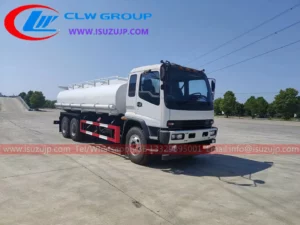 Isuzu FVZ 18 ton 304-2B Food Grade Stainless Steel Drinking Water Tanker Truck
