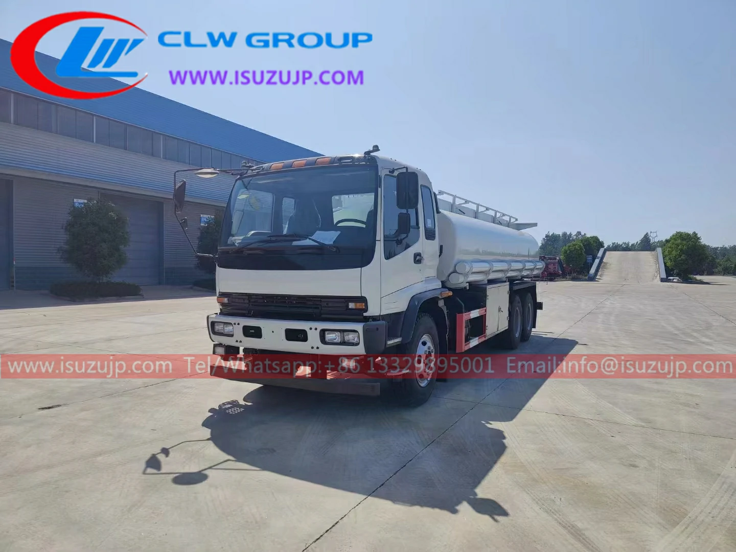 Isuzu FVZ 20 ton 304-2B Food Grade stainless steel water tanker