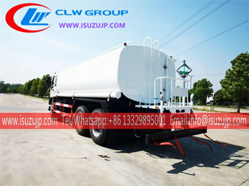 Isuzu FVZ 20cbm water bowser truck