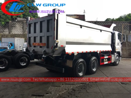 Isuzu GIGA VC61 maior caminhão basculante Comores