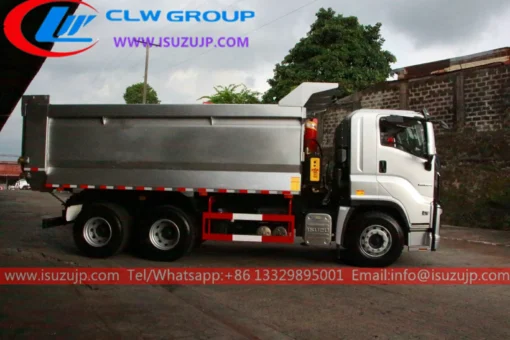 Isuzu GIGA VC61 tri axle gravel truck Swaziland