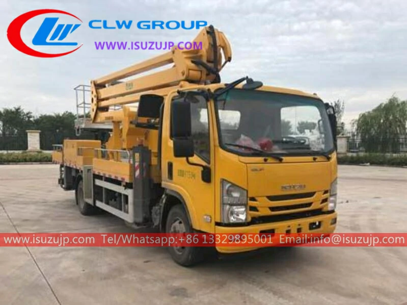 Isuzu NPR 26m bucket lift truck for sale Iraq