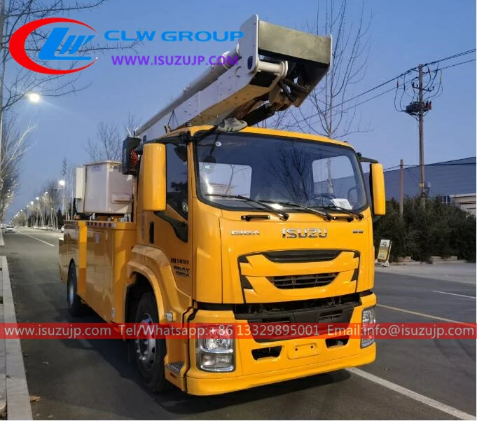 Isuzu truck mounted aerial platform Armenia