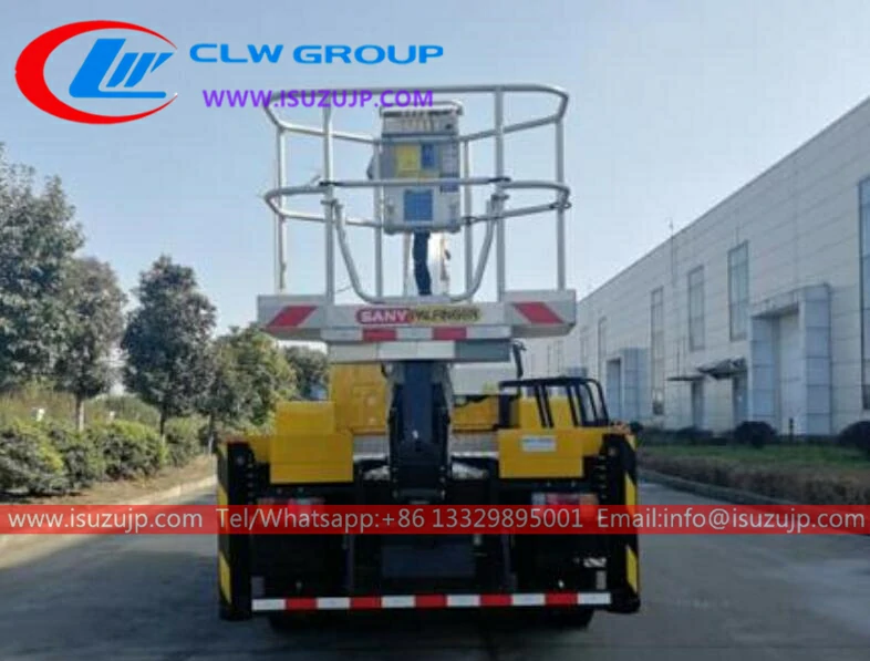 Sany Palfiger 18m truck mounted articulated boom lift Kuwait