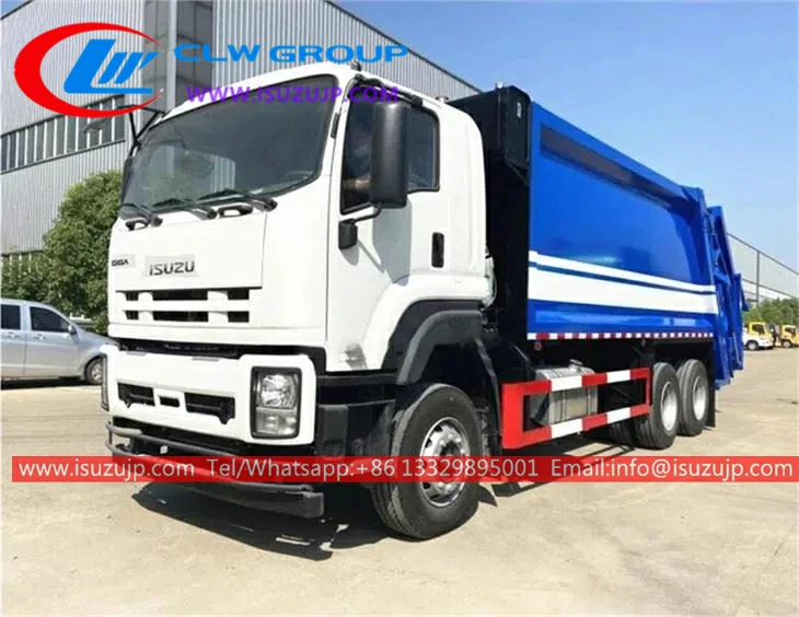 10 wheel Isuzu waste compactor truck