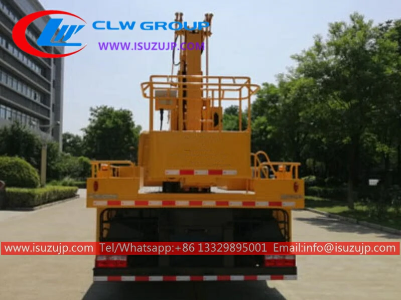 DFAC 10 ton man lift cherry picker Cambodia