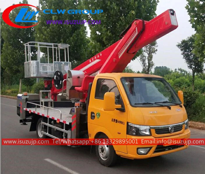 DFAC mini boom lift bucket truck Equatorial Guinea