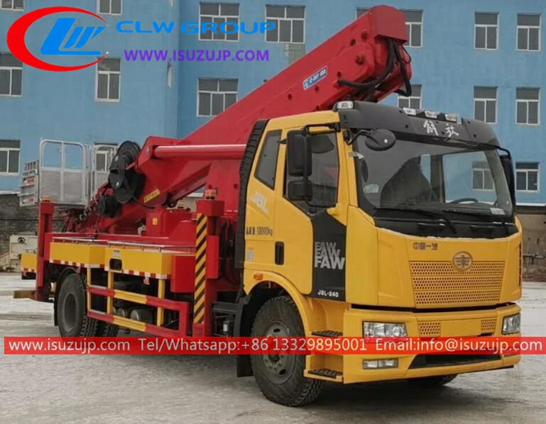 FAW 45M aerial lift trucks for sale Congo
