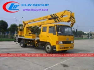 FAW lorry mounted cherry picker for sale Cape Verde