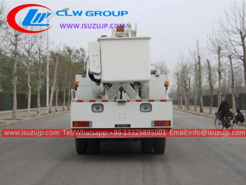 HOWO 4wd cherry picker for fruit Cameroon