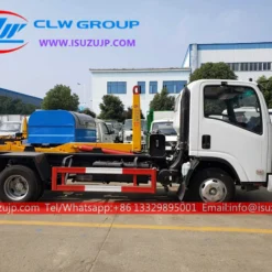 ISUZU 5 ton hooklift container truck