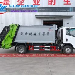 ISUZU 6 ton trash compactor truck