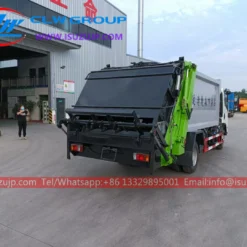 ISUZU 8 cubic meters refuse compactor truck