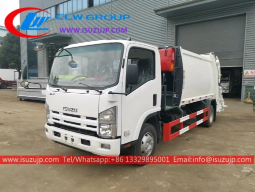 Camion poubelle ISUZU ELF 6cbm