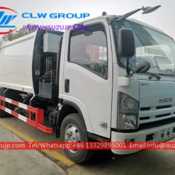 ISUZU ELF 6m3 rear loader garbage truck