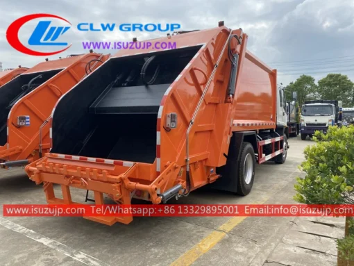 ISUZU FVR 10 ton truk daur ulang kompresi sampah