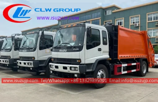 ISUZU FVR 10t truk sampah pengelolaan limbah