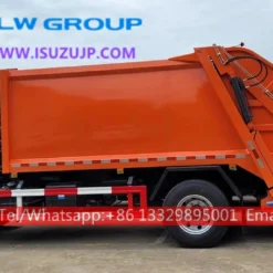 ISUZU FVR 12 cubic meters bin recycling truck