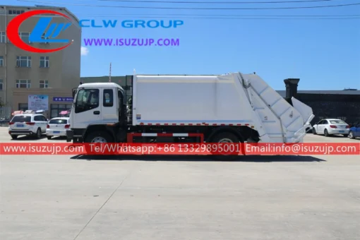 Camion della spazzatura a compressione da 12 tonnellate ISUZU FVR