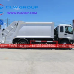 ISUZU FVR 14cbm rear load garbage truck