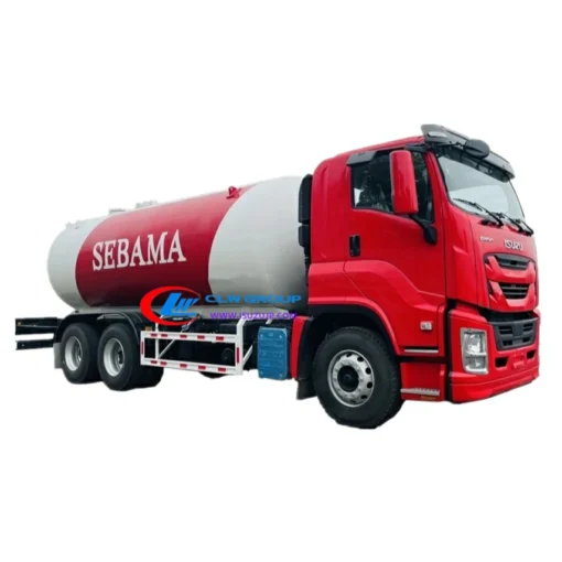 Camión cisterna de gas ISUZU GIGA de 25000 litros a la venta