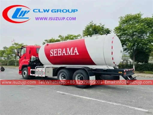 ISUZU GIGA 25000 liter lpg road tanker
