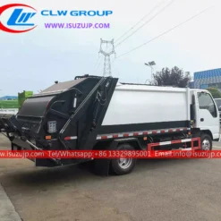 ISUZU NHR 5 tons trash compactor truck