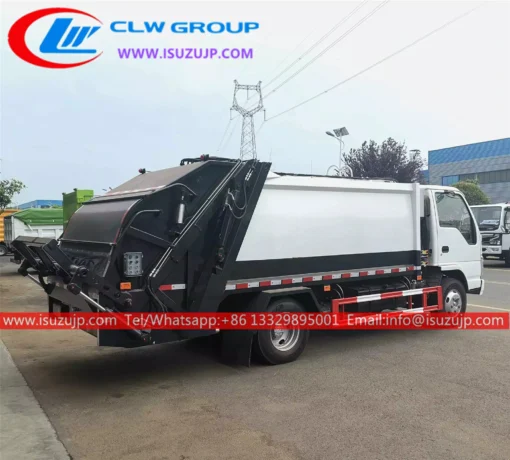 ISUZU NHR 5 toneladang trash compactor truck