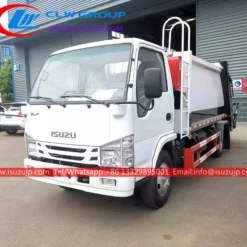ISUZU NHR 6M3 refuse compactor truck