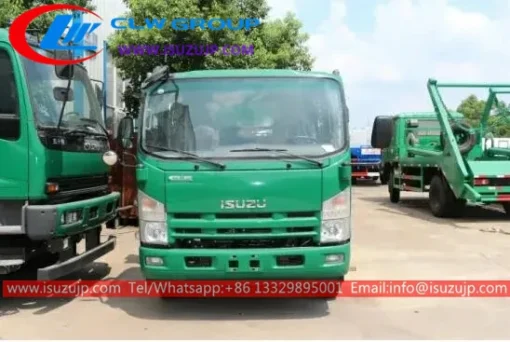 ISUZU NQR लाइट ड्यूटी 6m3 साइड डंप ट्रक बिक्री के लिए
