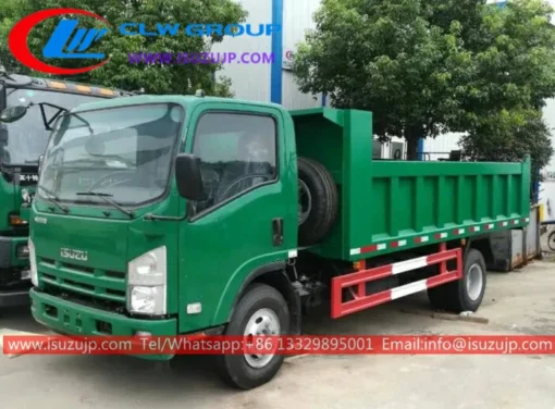 ISUZU NQR লাইট ডিউটি ​​6mt সাইড মাইনিং ট্রাক