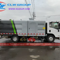 ISUZU NQR road sweeper truck