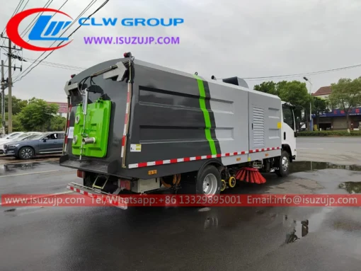 ISUZU NQR vacuum sweeper truck