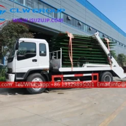 Isuzu FTR 10 ton skip waste truck for sale