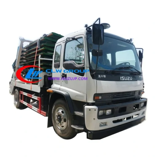 Isuzu FTR 10m3 스킵 빈 트럭 판매