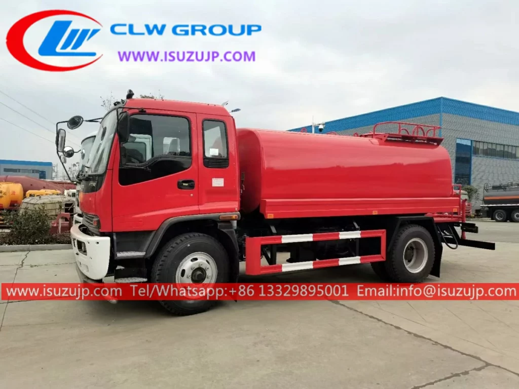 Isuzu FTR 12 ton water tank lorry