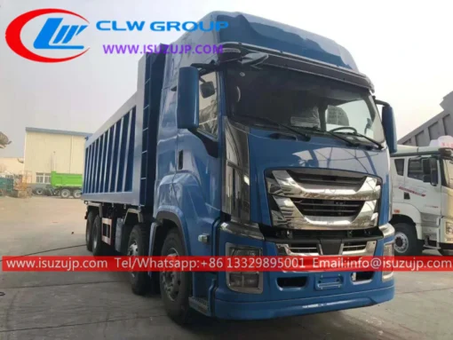 Lori la dampo la Isuzu GIGA quad axle