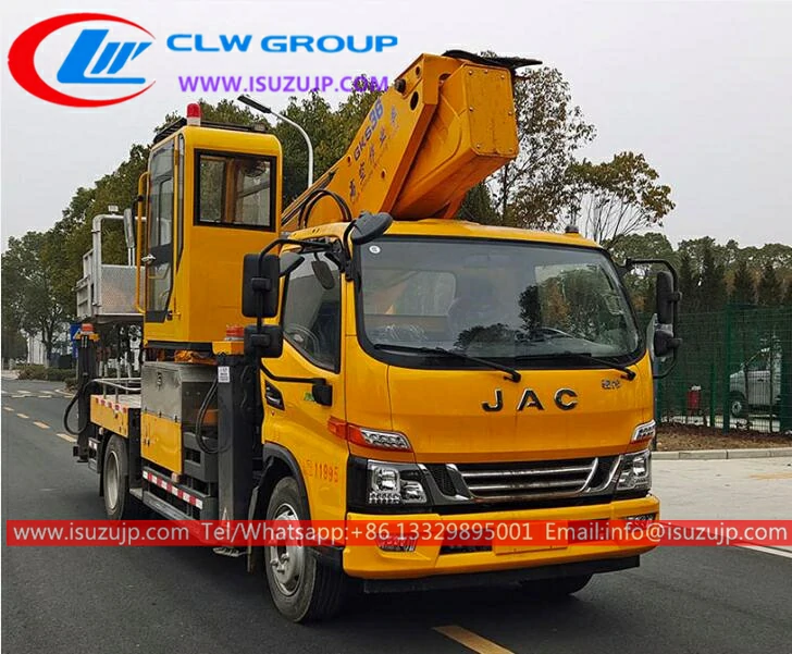 Jac truck mounted lift platform Principe