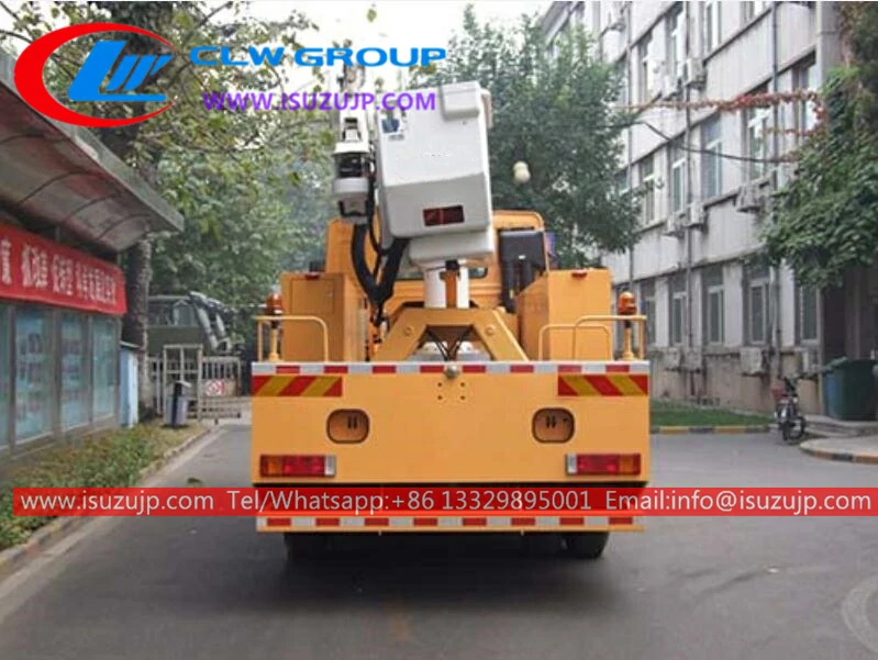 Sinotruk 4wd cherry picker Tajikistan