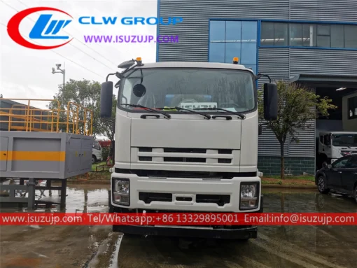 10 wheel ISUZU VC61 18m3 hook lift dump truck